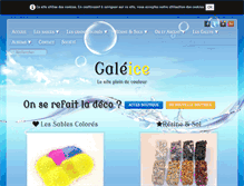 Tablet Screenshot of galeice.com